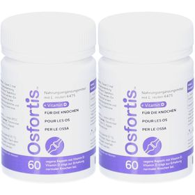Osfortis + Vitamine D – Gélules véganes avec L. reuteri 6475
