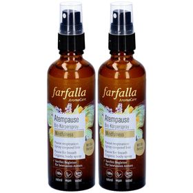 Farfalla Spray pour le corps bio Pause pour le souffle