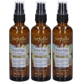 farfalla Spray d'ambiance bio Aroma-Yoga, Mindfulness