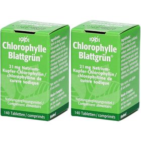 1001 Chlorophylle Blattgrün® Comprimés pelliculés