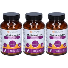 LIVSANE Multivitamines 50+
