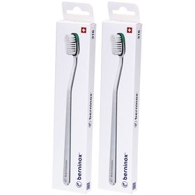 Berninox Brosse à dents 316 Vert Atlantique Soft