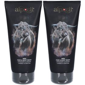 alpzell® Men Hair & Body Wash - Gel douche corps et cheveux