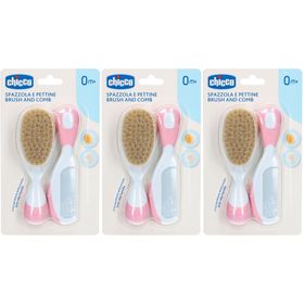 CHICCO Bürste und Kamm Hellblau 0m +