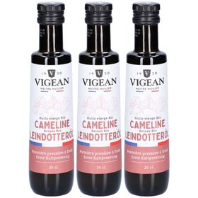VIGEAN Huile vierge bio de Cameline - Première pression à froid