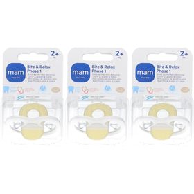 MAM Anneau de Dentition Bite & Relax Phase 1 – 2M+ Ultra Léger