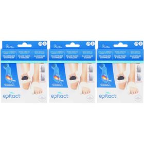 Epitact® Orthèse corrective double de jour Hallus Valgus & Durillons S droit