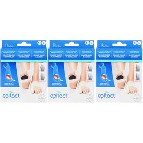 Epitact® Orthèse corrective double de jour Hallus Valgus & Durillons L gauche