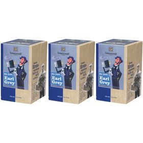 SONNENTOR Thé Noir Bio Earl Grey – Aromatisé à la Bergamote