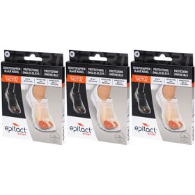 Epitact Sport Tact 02 Protections Ongles Bleus M 25 mm