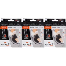 Epitact® Orthèse Hallux Valgus Réaxation du gros oreil Taille L