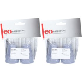 OSSENBERG Capsules de béquille Pivoflex 16 mm gris - 1 paire