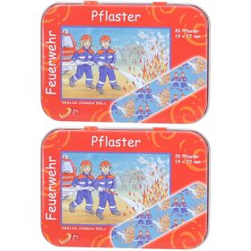 Döll® Boîte de pansements motif pompier 2 avec 20 pansements