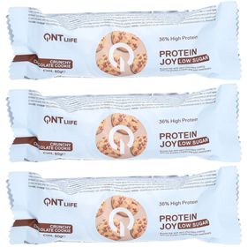 QNT Protein Joy Riegel Cookie & Cream – 36 % Eiweiss, wenig Zucker