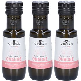 VIGEAN Huile d’Onagre Vierge Bio – Première Pression à Froid