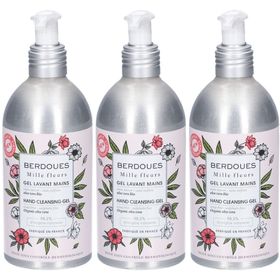 Berdoues Gel Lavant Mains Mille Fleurs Aloe Vera Bio Sans Sulfate