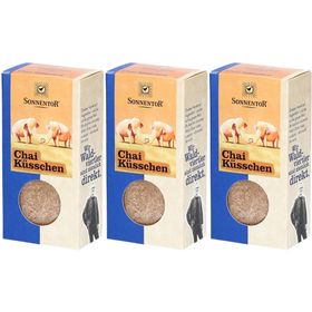SONNENTOR Chai Küsschen – Préparation bio d’épices au sucre pour desserts