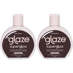 Glasur Supergloss Sleek Espresso Soin Gloss Colorant Brun Froid