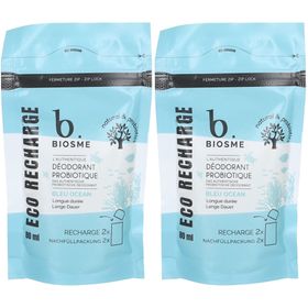 BIOSME Probiotisches Deodorant Ozeanblau Nachfüllpackung Eco