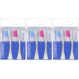 Curaprox Hydrosonic Sensitive Bürstenköpfe - 2er-Pack Nachfüllpacks