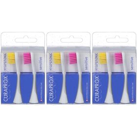 Curaprox Hydrosonic Sensitive Bürstenköpfe - 2er-Pack Nachfüllpacks
