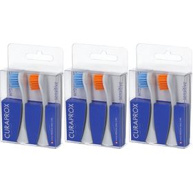Curaprox Hydrosonic Sensitive Bürstenköpfe - 2er-Pack Nachfüllpacks