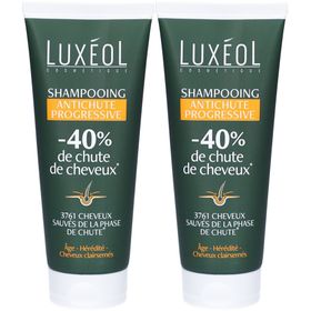 LUXÉOL Shampooing Antichute Progressive -40 % Chute de Cheveux