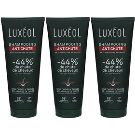 LUXÉOL Shampooing Antichute -44 % Chute de Cheveux Sans Sulfates