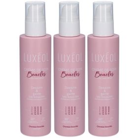LUXÉOL Crème de Soin Boucles Cheveux Bouclés Sans Silicone