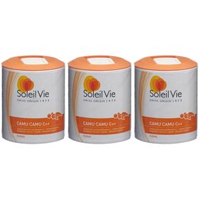 SOLEIL VIE Camu Camu - Natürliche und hochkonzentrierte Quelle für Vitamin C