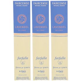 Farfalla Faircense bâtonnets d'encens bio Lavande / Anti-stress