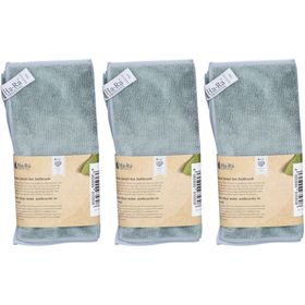 Ha-Ra® Star Mini-Set Anthracite Chiffons de nettoyage en microfibre