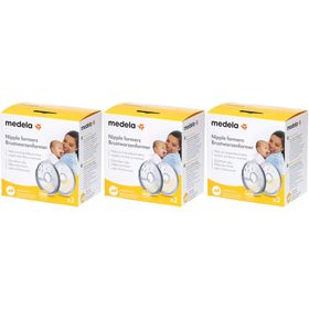 Medela Forme-Mamelons x2 – Aide à l’allaitement pour mamelons plats ou ombiliqués