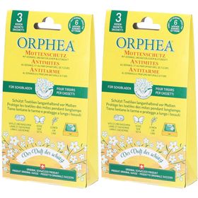 ORPHEA Antimites pour tiroirs Géraniol et fleurs