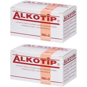 Alkotip Tampons alcool 70 % isopropylique