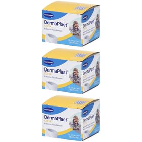 DermaPlast® Cofix Bande auto-adhésive blanche 1,5 cm x 4 m