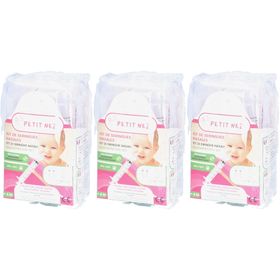 Petit Nez Nasenspritzen-Set für Babys – wiederverwendbar – ab 4 Monaten
