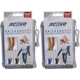 BORT ActiveColor® Bandage de genou Taille XL blau