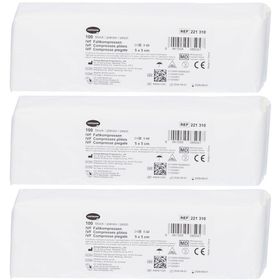 HARTMANN IVF® Compresses pliées type 24 - 5 x 5 cm, 8 plis