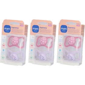 Mam Sucettes Supreme Silikon 16-36 Monate