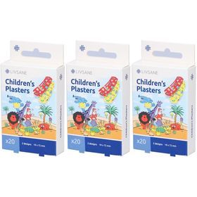 LIVSANE Pflaster für Kinder 19 x 72 mm, 20 Stück