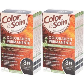 Les 3 Chênes® Color & Soin Bio-Haarfarbe 5GM - Hellbraun