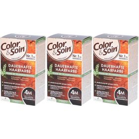 Color & Soin® Coloration permanente 4M Châtain Acajou