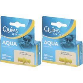 Quies Specific Aqua Enfant – Bouchons d’Oreilles Réutilisables Étanches