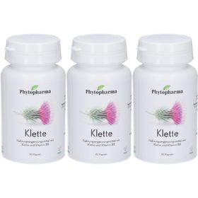 PHYTOPHARMA Klette – mit Vitamin B8 (Biotin)