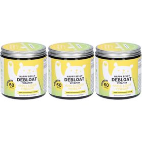 BEARS WITH BENEFITS Happy Belly Debloat – Apfelessig Gummibärchen 60 Stück