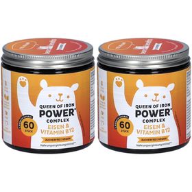 BEARS WITH BENEFITS Queen of Iron Power – Eisen Gummibärchen 60 Stück
