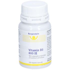 Burgerstein Vitamin D3 600 I.E.