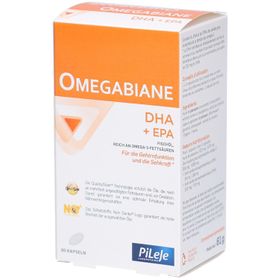 Omegabiane DHA + EPA Kapseln – Fischöl mit Omega-3-Fettsäuren
