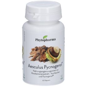 PHYTOPHARMA Aesculus Pycnogenol capsules